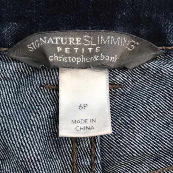 Christopher and Banks 6P jeans - Picture 3 of 5